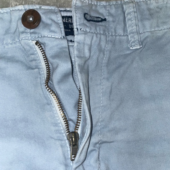 MENS SIZE 28 AMERICAN EAGLE LONGBOARD SHORTS - BLUE - FLAT FRONT- NWT - Picture 2 of 5